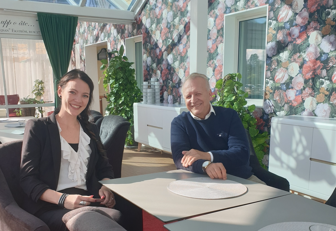 Hon är ny campingchef i sitt rätta element