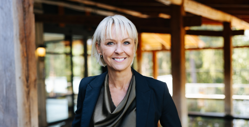 Lämnar sin comfort zone för spa